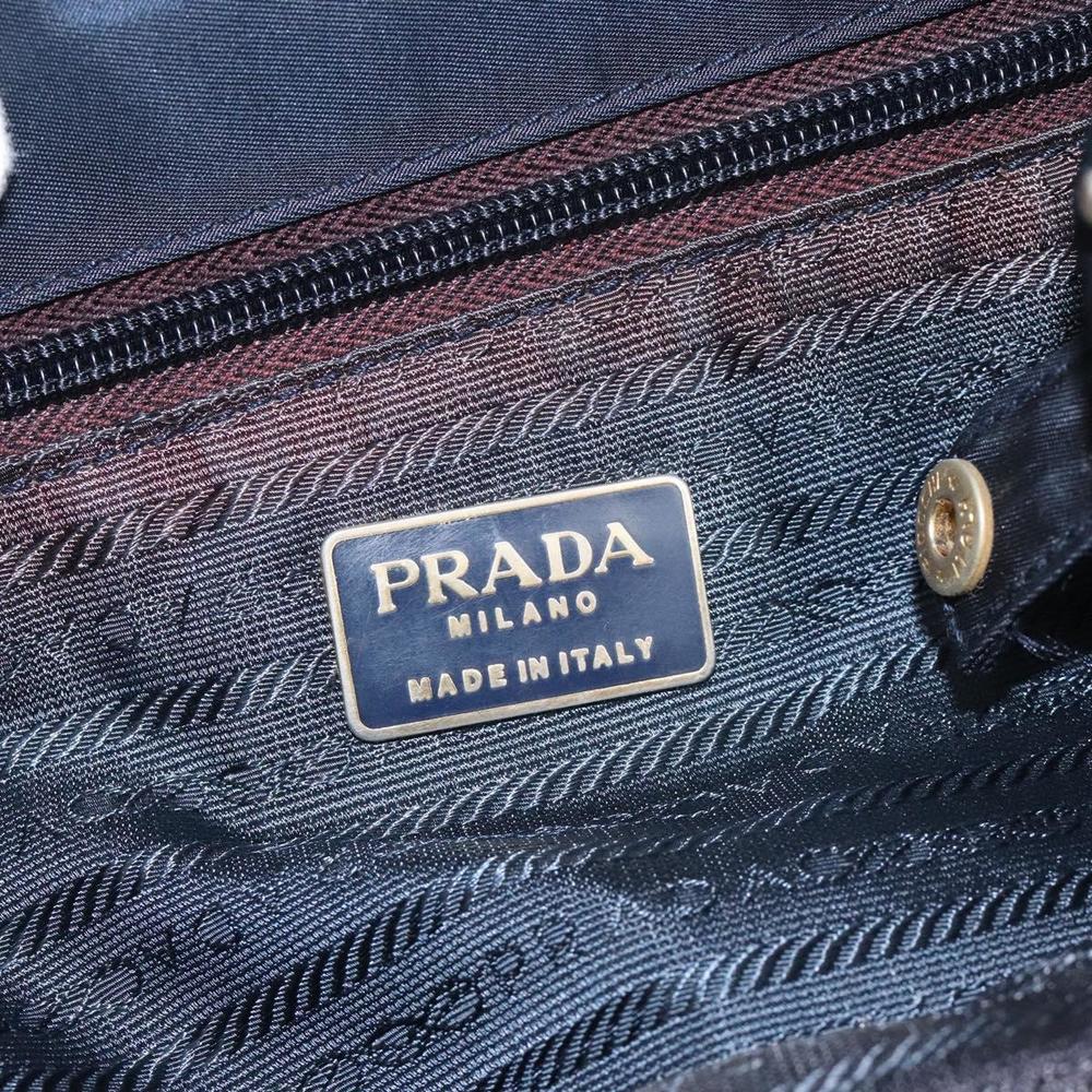 PRADA Hand Bag Nylon Navy Auth bs22342 - Picture 10 of 16